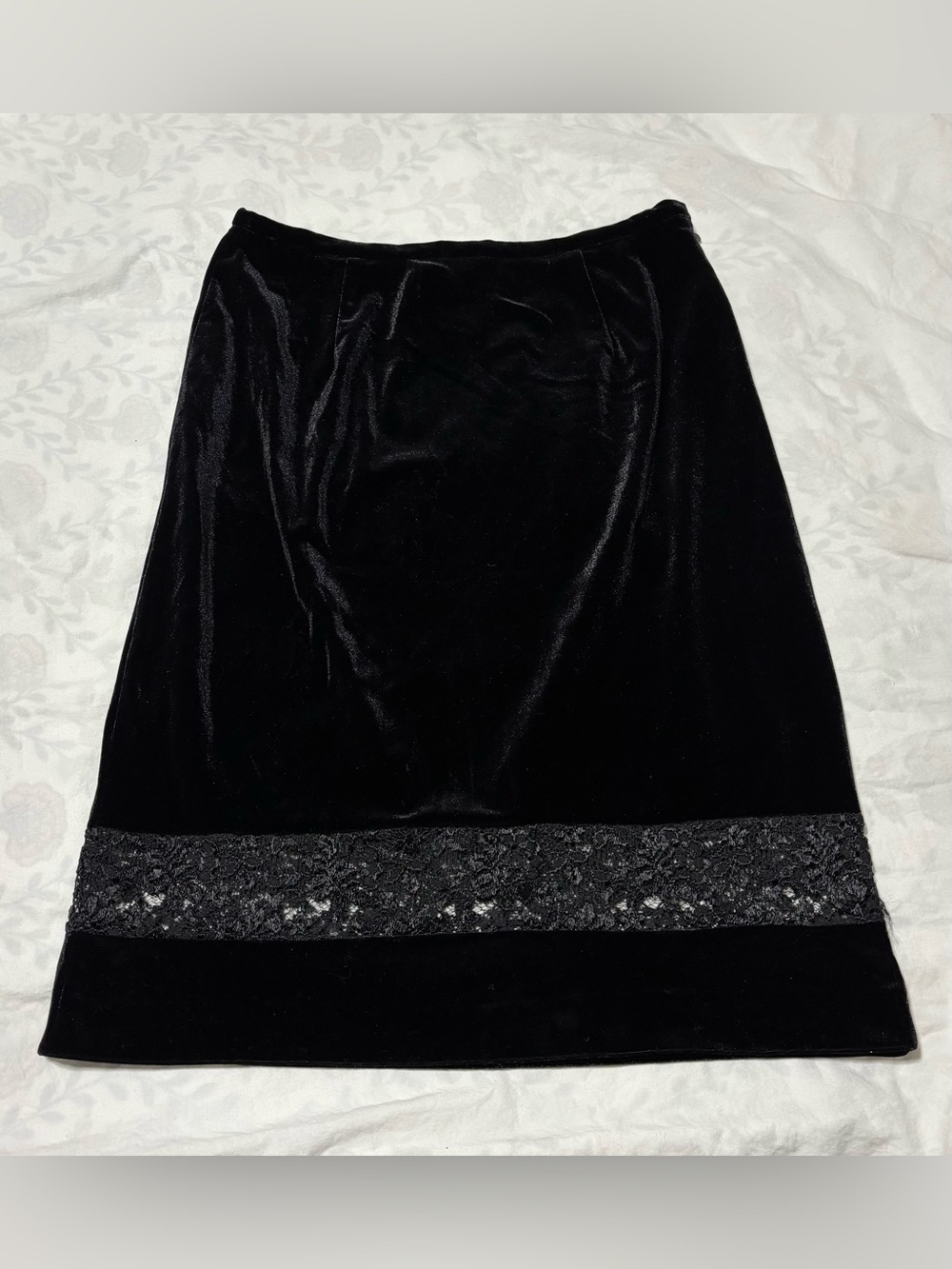 Esprit velvety lace skirt